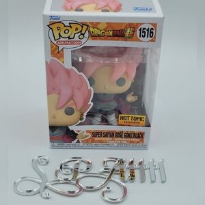Funko Pop Dragon Ball Z Super Saiyan Rose Goku 1516 HT Exclusive #1699 & 1700